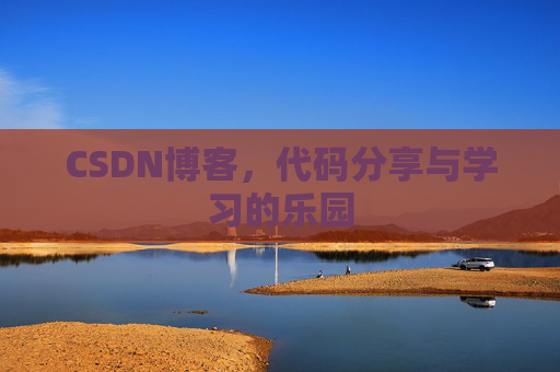 CSDN博客,代码分享与学习的乐园
